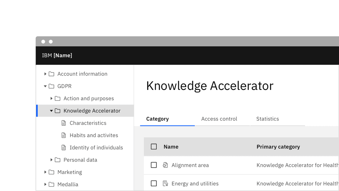 Example of tree view with node icons